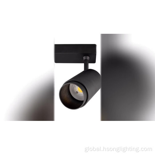 Magnetic Track Spotlight for Supermarket Zoomable10W COB Osram magnetic track light price Supplier